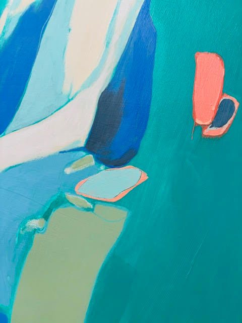 'Sunset Residue' - Original Acrylic on Canvas (Framed)